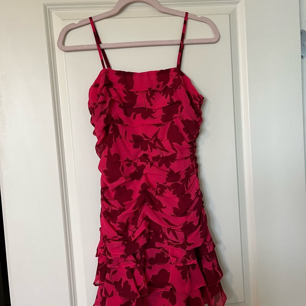 DO+BE Pink Floral Mini Dress